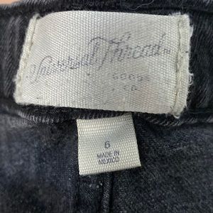 Women’s size 6Black highest rise short shorts